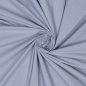 Preview: Webware Baumwolle Poplin stone washed, hellblau